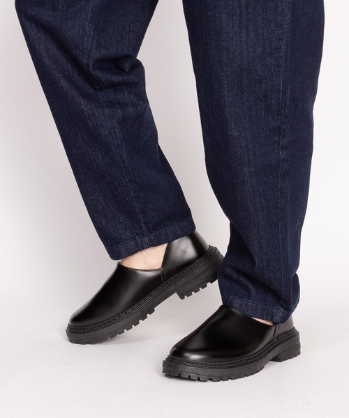 SVEC（シュベック）の「チャンキーソール ドクターシューズ / スリッポン（スリッポン・メンズ・ブラック・44/43/42/41/40/39）」の12枚目の写真