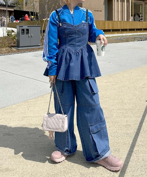 セール】デニムコルセットビスチェ（その他トップス）｜Alley Tokyo