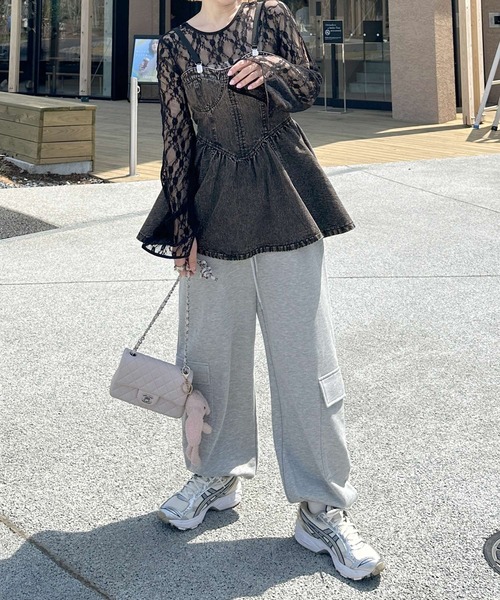 セール】デニムコルセットビスチェ（その他トップス）｜Alley Tokyo