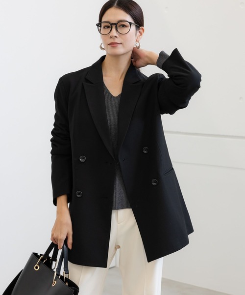 Elura（エルーラ）の「スリムウォームジャケット/133691（その他アウター・レディース・ベージュ/ブラック/ブラック系その他・FREE）」の11枚目の写真