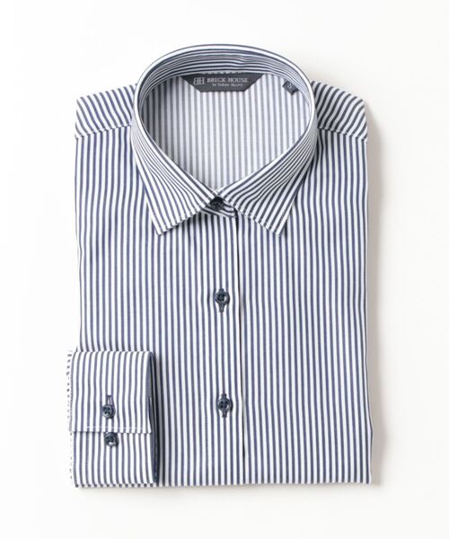 超形態安定ノーアイロン ワイド 長袖ビジネスワイシャツ（ビジネスシャツ）｜TOKYO SHIRTS（トウキョウシャツ） 4,752円