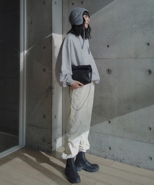 y/m by RIKA（イムバイリカ）の「フライトニットキャップ（キャップ・レディース・グレー/アイボリー・FREE）」の11枚目の写真