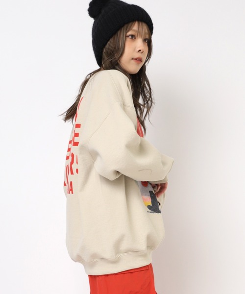 RNA（アールエヌエー）の「M2366 ＪＵＮＫヌイグルミプリントトレーナー（Tシャツ/カットソー・レディース・アッシュグレー/ブルー/ベージュ/ネイビー・MEDIUM）」の8枚目の写真
