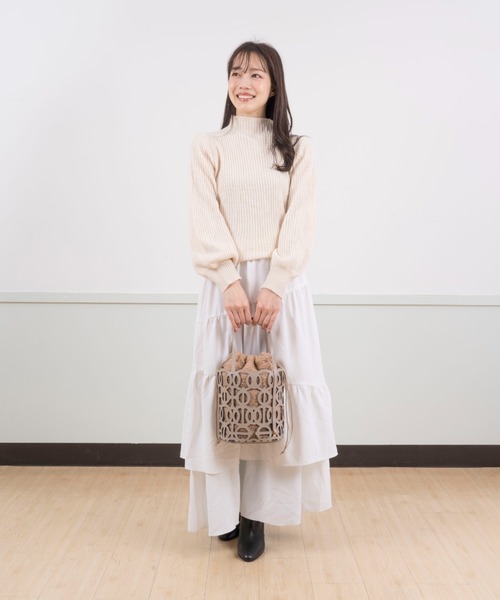 ANITA BILARDI(アニタビラルディ)の「【ANITA BILARDI/アニタビラルディ】レザーバッグ ハンドバッグ トートバッグ CANCER(ハンドバッグ・レディース・グレー/ベージュ・FREE)」の15枚目の写真