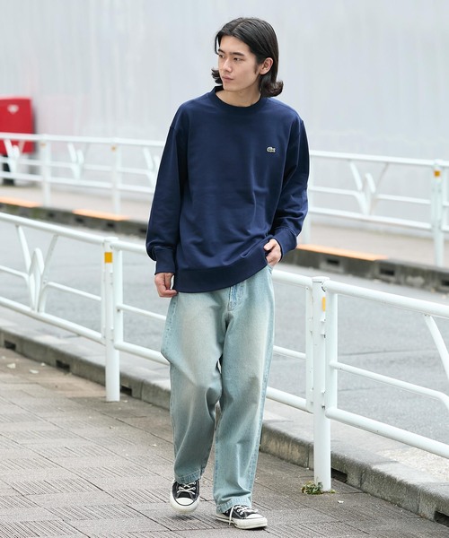 B.C STOCK（ベーセーストック）の「《追加》[B.A.C.D]ワイドストレートデニム（デニムパンツ・メンズ・ブラック系その他/ブルー系その他/ライトブルー/ブルー・LARGE/MEDIUM/SMALL）」の17枚目の写真