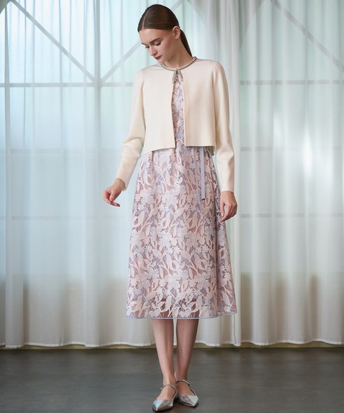 セール】スノーフラワーエンブロイダリー ワンピース