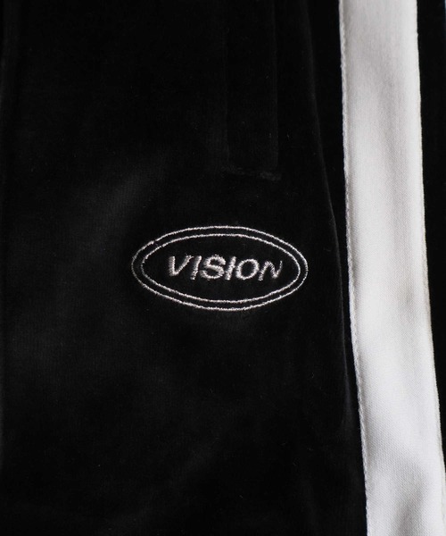 VISION STREET WEAR（ヴィジョンストリートウェア）の「【VISION STREET WEAR】ベロアトラックパンツ（その他パンツ・メンズ・ブラック/ネイビー・M/XL/L）」の4枚目の写真