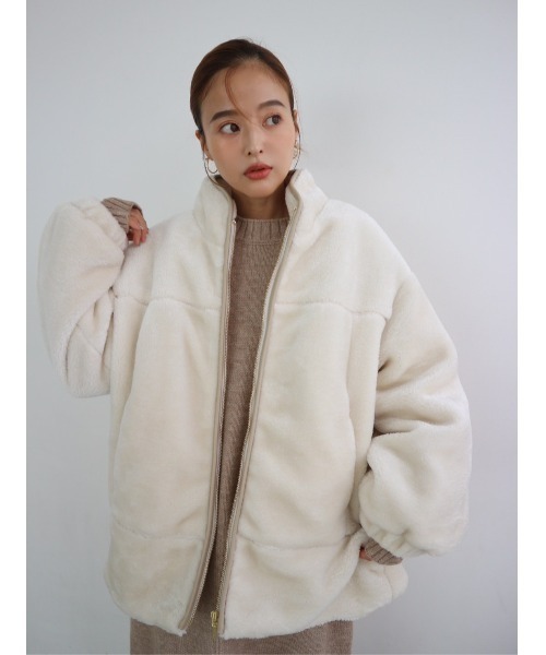 TRUNC（トランクエイティーエイト）の「Piping Boa Jacket（その他 
