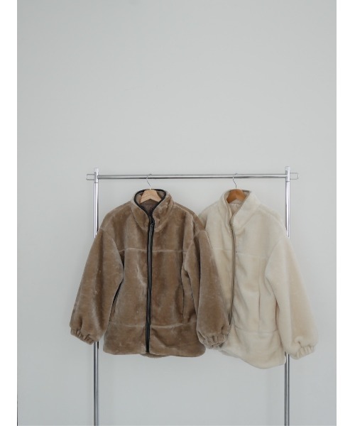 TRUNC（トランクエイティーエイト）の「Piping Boa Jacket（その他 