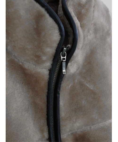 TRUNC（トランクエイティーエイト）の「Piping Boa Jacket（その他 