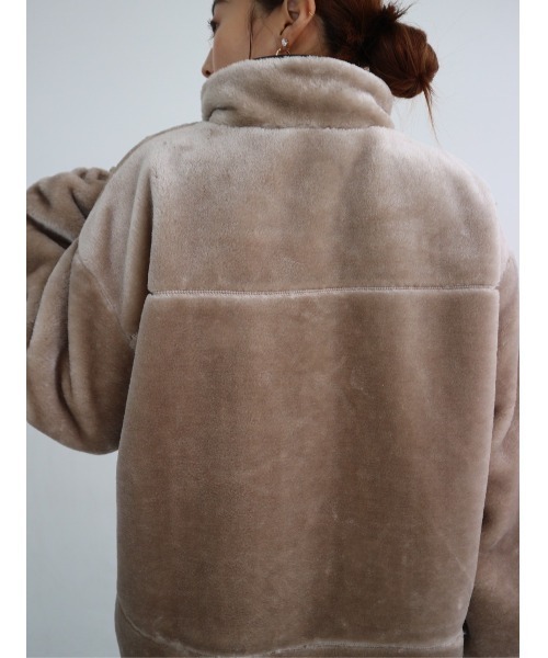 TRUNC（トランクエイティーエイト）の「Piping Boa Jacket（その他 
