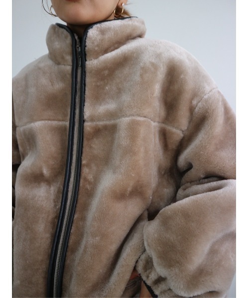TRUNC（トランクエイティーエイト）の「Piping Boa Jacket（その他 