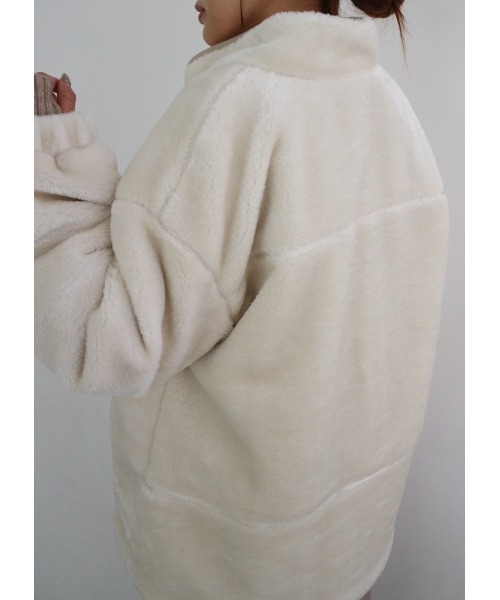 TRUNC（トランクエイティーエイト）の「Piping Boa Jacket（その他 