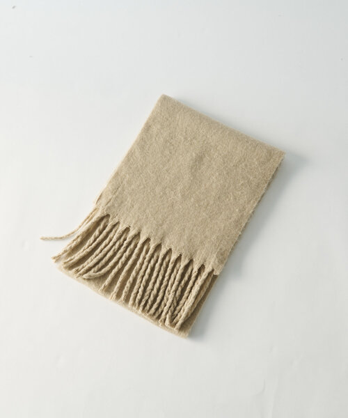 un dix cors（アンディコール）の「バルキーマフラー（マフラー・レディース・ベージュ/ブラウン/ピンク/イエロー・FREE）」の16枚目の写真