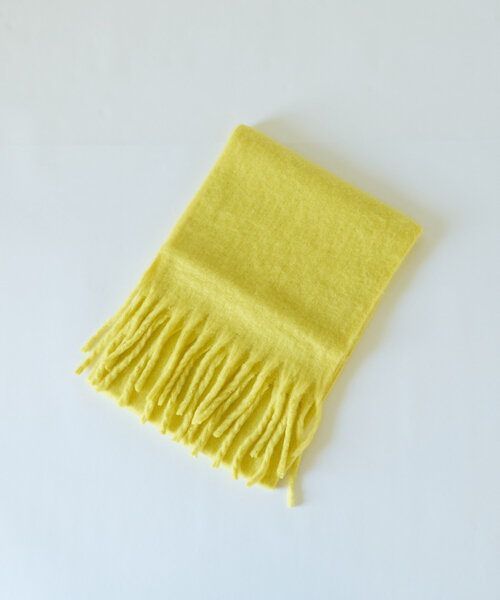 un dix cors（アンディコール）の「バルキーマフラー（マフラー・レディース・ベージュ/ブラウン/ピンク/イエロー・FREE）」の19枚目の写真