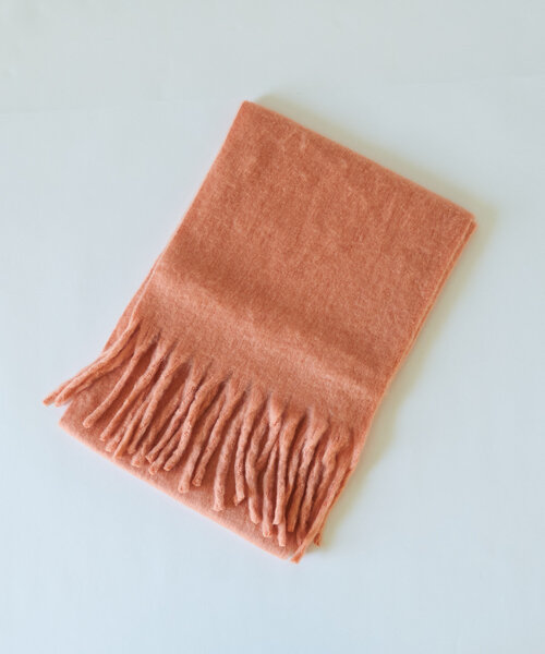 un dix cors（アンディコール）の「バルキーマフラー（マフラー・レディース・ベージュ/ブラウン/ピンク/イエロー・FREE）」の22枚目の写真