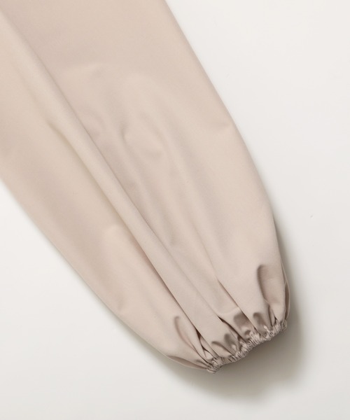 MERAKI（メラキ）の「ダブルカラースカラップブラウス（シャツ/ブラウス・レディース・ホワイト/ブラック×ホワイト/モカ/ホワイト×ブラック/ブラック・FREE）」の6枚目の写真