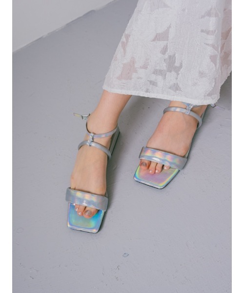 sahara(サハラ)の「Metallic Strap Sandals(サンダル・レディース・ブロンズ/ブラック/シルバー・M/L/S)」の14枚目の写真