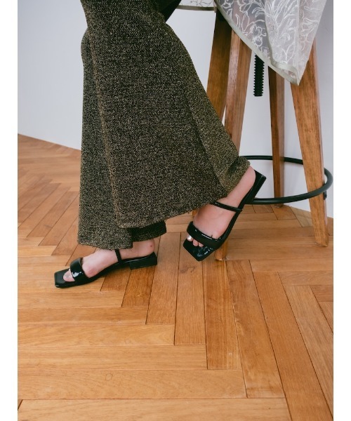 sahara(サハラ)の「Metallic Strap Sandals(サンダル・レディース・ブロンズ/ブラック/シルバー・M/L/S)」の22枚目の写真