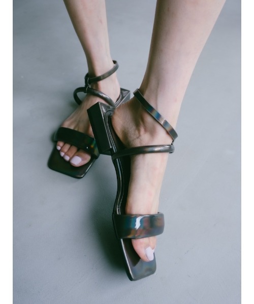 sahara(サハラ)の「Metallic Strap Sandals(サンダル・レディース・ブロンズ/ブラック/シルバー・M/L/S)」の9枚目の写真