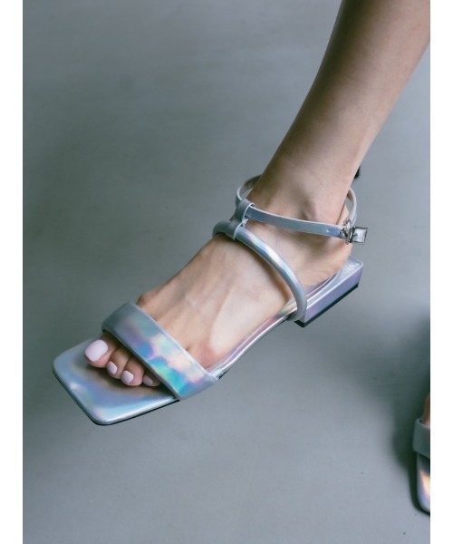 sahara(サハラ)の「Metallic Strap Sandals(サンダル・レディース・ブロンズ/ブラック/シルバー・M/L/S)」の18枚目の写真