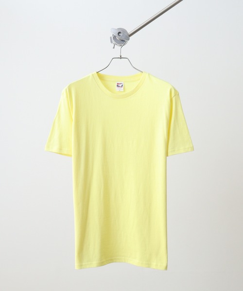 TRUSS（トラス）の「TRUSS ﾍﾋﾞｰｳｪｲﾄTｼｬﾂ（Tシャツ/カットソー・メンズ・ブラック/ホワイト/パープル/オレンジ/イエローゴールド/イエロー/ピンク系/グリーン/ライム/ピンク/ナチュラル/ライトイエロー/ターコイズブルー/エメラルド/ライトブルー/ライトピンク/サックスブルー/チャコール/ロイヤルブルー/ヘザーグレー/ケリーグリーン/ブラウン/ベージュ系/レッド/ブルー/アーミー/ネイビー/バーガンディー・S/L/XL/XXL/M）」の21枚目の写真