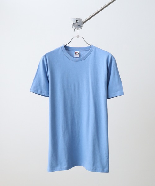 TRUSS（トラス）の「TRUSS ﾍﾋﾞｰｳｪｲﾄTｼｬﾂ（Tシャツ/カットソー・メンズ・ブラック/ホワイト/パープル/オレンジ/イエローゴールド/イエロー/ピンク系/グリーン/ライム/ピンク/ナチュラル/ライトイエロー/ターコイズブルー/エメラルド/ライトブルー/ライトピンク/サックスブルー/チャコール/ロイヤルブルー/ヘザーグレー/ケリーグリーン/ブラウン/ベージュ系/レッド/ブルー/アーミー/ネイビー/バーガンディー・S/L/XL/XXL/M）」の15枚目の写真