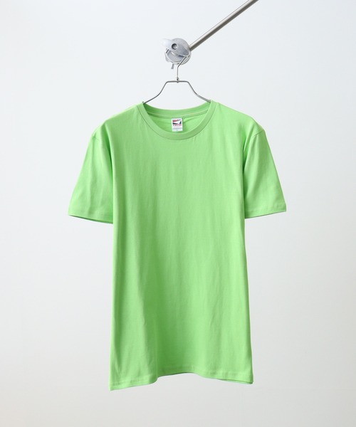 TRUSS（トラス）の「TRUSS ﾍﾋﾞｰｳｪｲﾄTｼｬﾂ（Tシャツ/カットソー・メンズ・ブラック/ホワイト/パープル/オレンジ/イエローゴールド/イエロー/ピンク系/グリーン/ライム/ピンク/ナチュラル/ライトイエロー/ターコイズブルー/エメラルド/ライトブルー/ライトピンク/サックスブルー/チャコール/ロイヤルブルー/ヘザーグレー/ケリーグリーン/ブラウン/ベージュ系/レッド/ブルー/アーミー/ネイビー/バーガンディー・S/L/XL/XXL/M）」の8枚目の写真