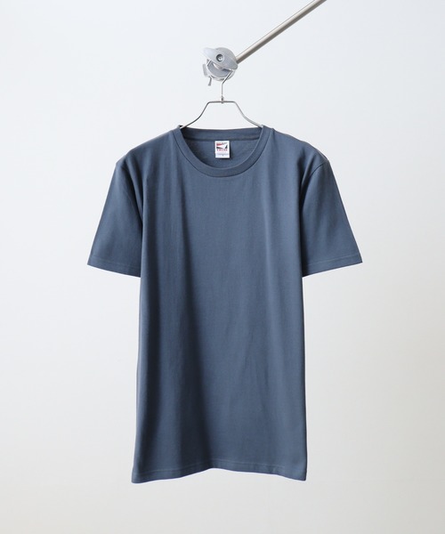 TRUSS（トラス）の「TRUSS ﾍﾋﾞｰｳｪｲﾄTｼｬﾂ（Tシャツ/カットソー・メンズ・ブラック/ホワイト/パープル/オレンジ/イエローゴールド/イエロー/ピンク系/グリーン/ライム/ピンク/ナチュラル/ライトイエロー/ターコイズブルー/エメラルド/ライトブルー/ライトピンク/サックスブルー/チャコール/ロイヤルブルー/ヘザーグレー/ケリーグリーン/ブラウン/ベージュ系/レッド/ブルー/アーミー/ネイビー/バーガンディー・S/L/XL/XXL/M）」の17枚目の写真