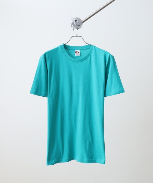 TRUSS（トラス）の「TRUSS ﾍﾋﾞｰｳｪｲﾄTｼｬﾂ（Tシャツ/カットソー・メンズ・ブラック/ホワイト/パープル/オレンジ/イエローゴールド/イエロー/ピンク系/グリーン/ライム/ピンク/ナチュラル/ライトイエロー/ターコイズブルー/エメラルド/ライトブルー/ライトピンク/サックスブルー/チャコール/ロイヤルブルー/ヘザーグレー/ケリーグリーン/ブラウン/ベージュ系/レッド/ブルー/アーミー/ネイビー/バーガンディー・S/L/XL/XXL/M）」の10枚目の写真