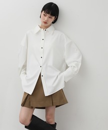 NOGLE（ノグル）の「【NOGLE/ノグル】ドレープオーバーシャツ（シャツ/ブラウス）」