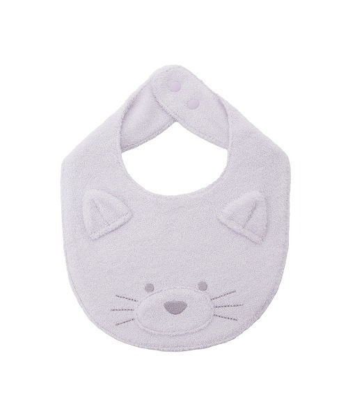 gelato pique（ジェラートピケ）の「【BABY】アニマルスタイ（スタイ/よだれかけ・キッズ・グリーン/ラベンダー/オフホワイト/ライトピンク・FREE/F）」の3枚目の写真