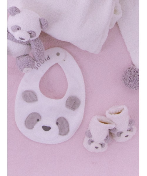 gelato pique（ジェラートピケ）の「【BABY】アニマルスタイ（スタイ/よだれかけ・キッズ・グリーン/ラベンダー/オフホワイト/ライトピンク・FREE/F）」の6枚目の写真