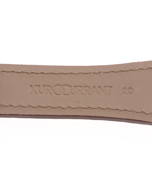 【KUROCURRANT / クロカラント】Apple watch belt / Shrink leather（その他）｜HIROB（ヒロブ）