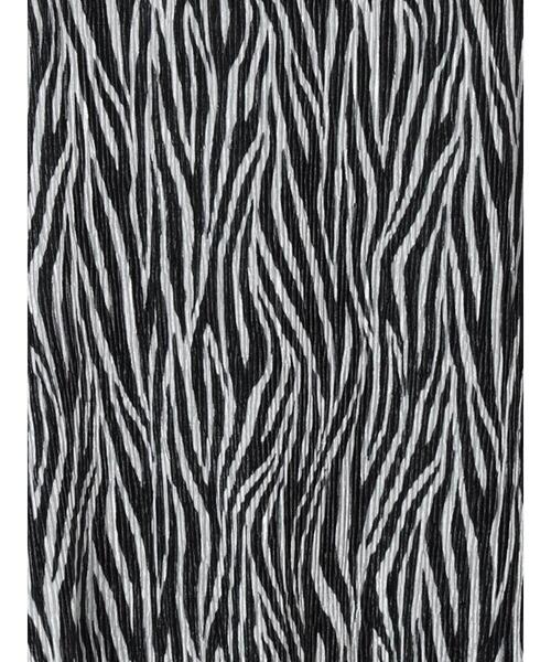 Lugnoncure（ルノンキュール）の「アニマル柄楊柳ベロアスカート（スカート・レディース・ブラック/ベージュ・F）」の9枚目の写真