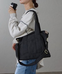 K2【仕切りあり】キャンパストート