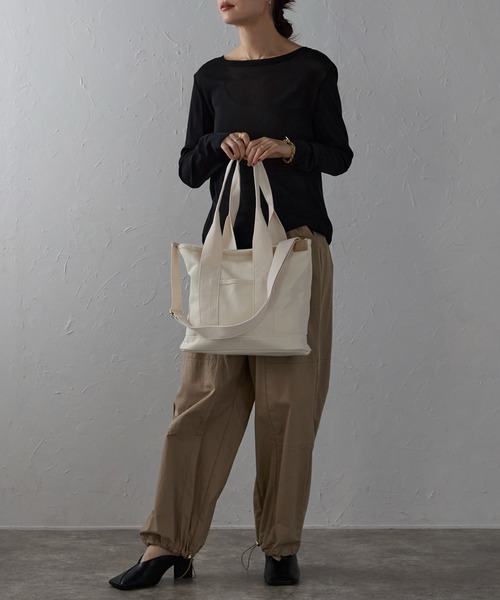 セール】K2【仕切りあり】キャンパストート（トートバッグ）｜&MARKS