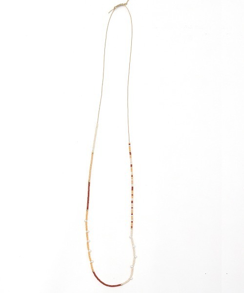 チチカカ（チチカカ）の「ドロップビーズネックレス（ネックレス・レディース・ブラック/カラフル/ベージュ・FREE）」の5枚目の写真