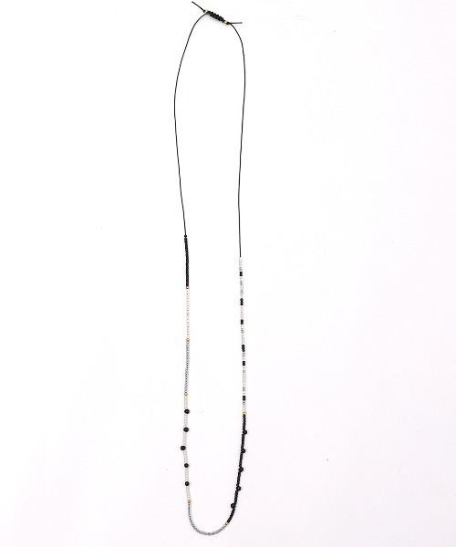 チチカカ（チチカカ）の「ドロップビーズネックレス（ネックレス・レディース・ブラック/カラフル/ベージュ・FREE）」の9枚目の写真