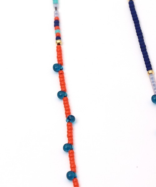 チチカカ（チチカカ）の「ドロップビーズネックレス（ネックレス・レディース・ブラック/カラフル/ベージュ・FREE）」の12枚目の写真