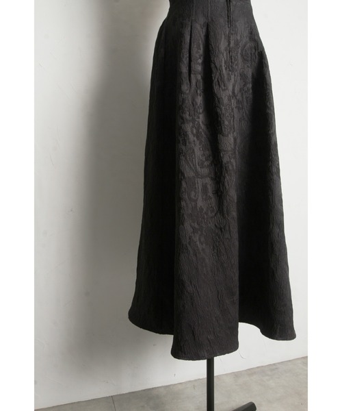 &. NOSTALGIA（アンドドットノスタルジア）の「【ZOZO限定】フロントジップジャガードジャンスカ（ジャンパースカート・レディース・チャコールグレー/ブラック・FREE）」の11枚目の写真