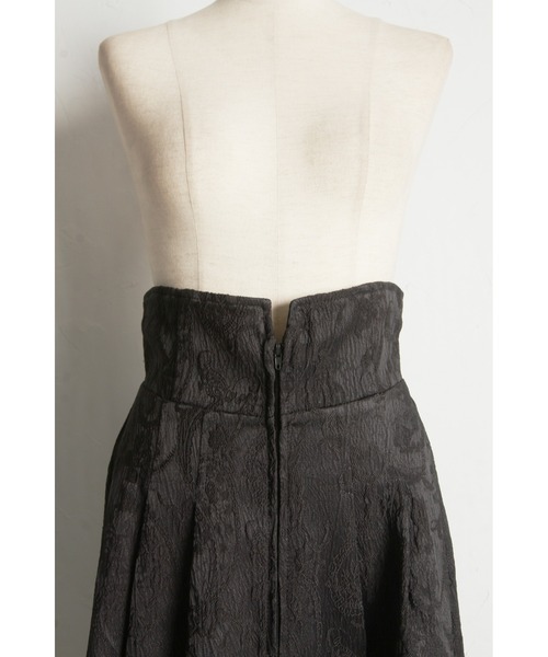 &. NOSTALGIA（アンドドットノスタルジア）の「【ZOZO限定】フロントジップジャガードジャンスカ（ジャンパースカート・レディース・チャコールグレー/ブラック・FREE）」の12枚目の写真