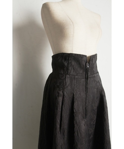 &. NOSTALGIA（アンドドットノスタルジア）の「【ZOZO限定】フロントジップジャガードジャンスカ（ジャンパースカート・レディース・チャコールグレー/ブラック・FREE）」の13枚目の写真