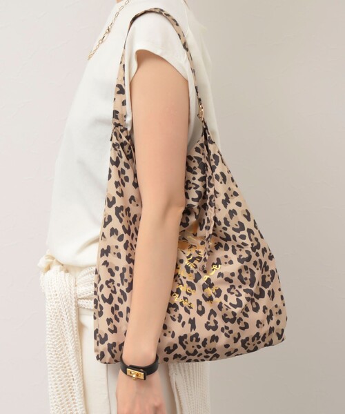 NOLLEY’S（ノーリーズ）の「【grace grace/グラスグラス】グラスケレオパードサブバッグM（エコバッグ/サブバッグ・レディース・レオパード・FREE）」の10枚目の写真