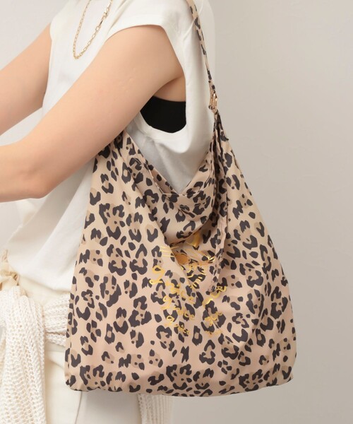 NOLLEY’S（ノーリーズ）の「【grace grace/グラスグラス】グラスケレオパードサブバッグM（エコバッグ/サブバッグ・レディース・レオパード・FREE）」の11枚目の写真