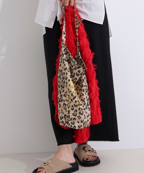 NOLLEY’S（ノーリーズ）の「【grace grace/グラスグラス】グラスケレオパードサブバッグM（エコバッグ/サブバッグ・レディース・レオパード・FREE）」の16枚目の写真