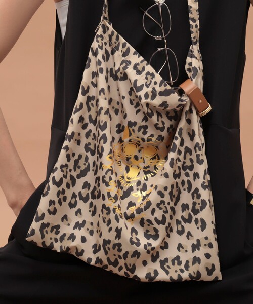 NOLLEY’S（ノーリーズ）の「【grace grace/グラスグラス】グラスケレオパードサブバッグM（エコバッグ/サブバッグ・レディース・レオパード・FREE）」の17枚目の写真