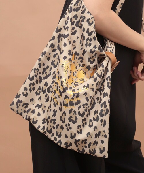 NOLLEY’S（ノーリーズ）の「【grace grace/グラスグラス】グラスケレオパードサブバッグM（エコバッグ/サブバッグ・レディース・レオパード・FREE）」の18枚目の写真