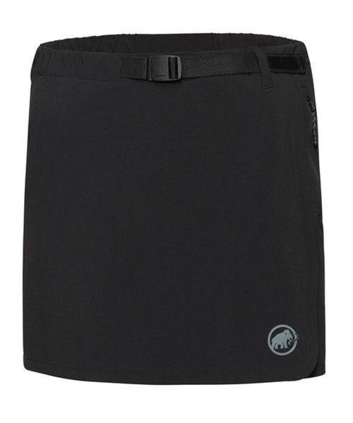 Mammut(マムート)の「トレッカーズ ラップ スコート アジアンフィット ウィメン / Trekkers Wrap Skort AF Women(スカート・レディース・ベージュ/ブラック・MEDIUM/LARGE)」の1枚目の写真