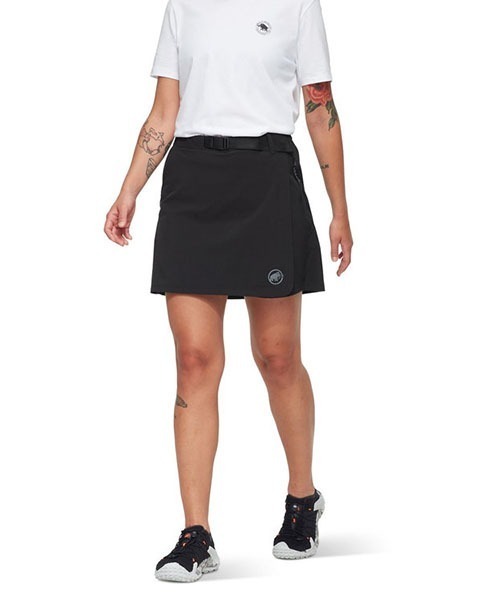 Mammut(マムート)の「トレッカーズ ラップ スコート アジアンフィット ウィメン / Trekkers Wrap Skort AF Women(スカート・レディース・ベージュ/ブラック・MEDIUM/LARGE)」の5枚目の写真